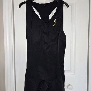 Virus Black Sleeveless Athletic Top